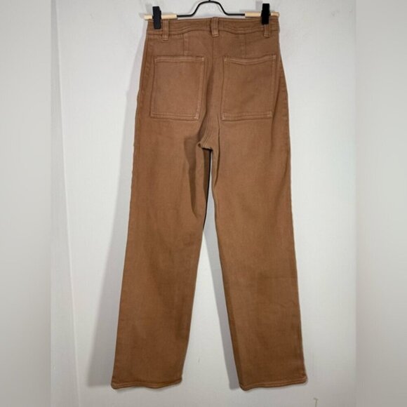 Aritzia Wilfred Modern Utility Pants BrownCargo Straight Leg size 2 - Picture 10 of 11